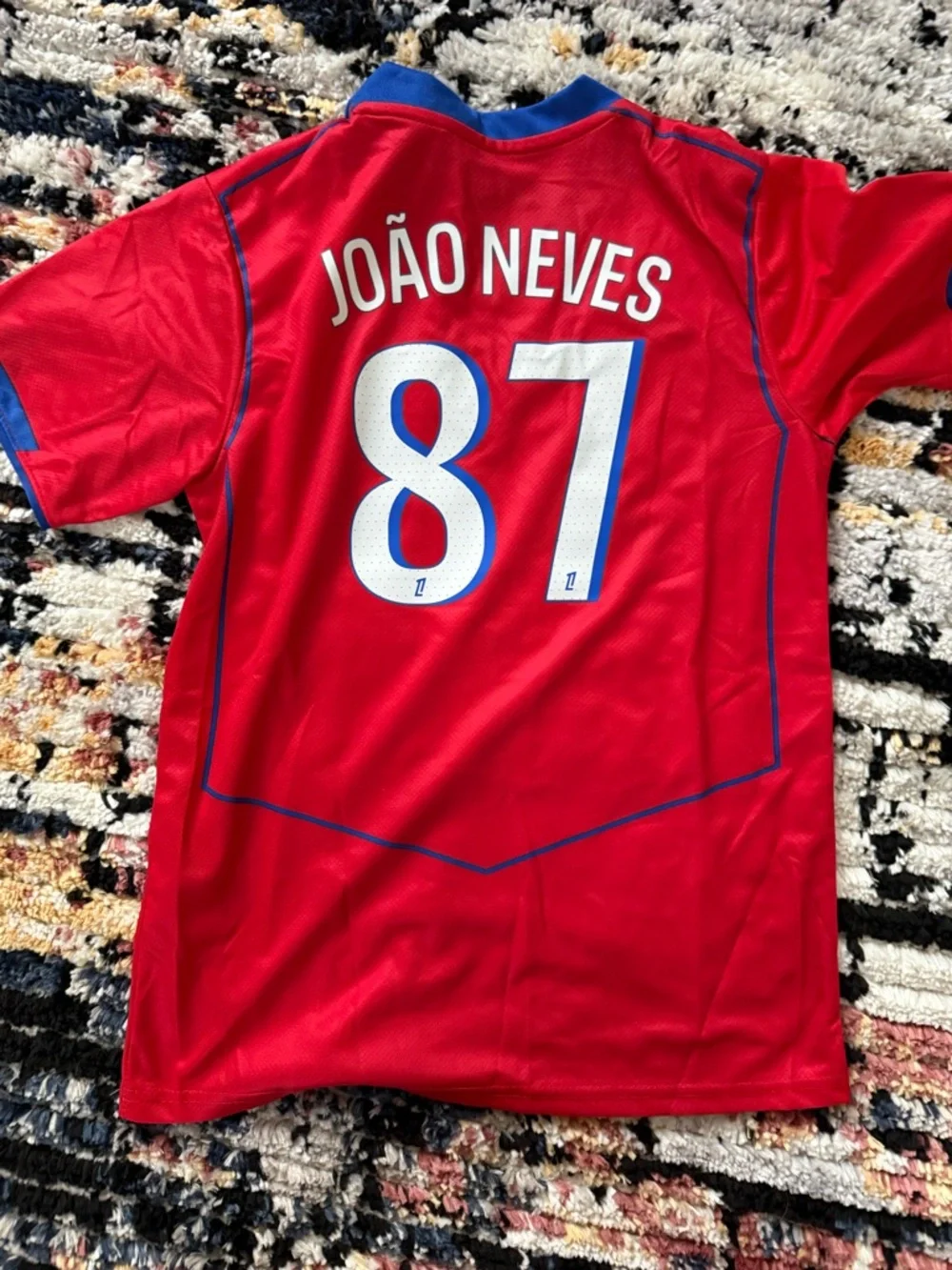 Nike PSG Qatar Airways Red Soccer Jersey & Shorts Set youth size 28 - Picture 3 of 5